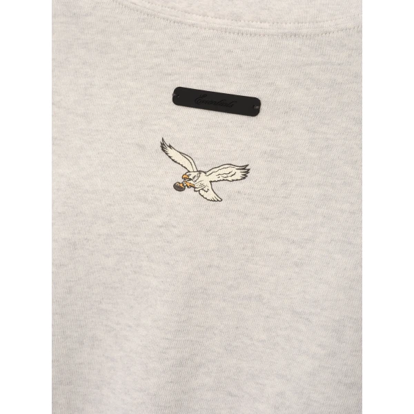 Fear of God Essentials Eagles Merch Tee in Marble Heather | T-shirts & vests | Coveti