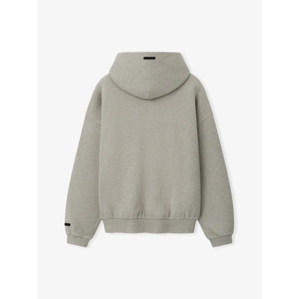 Fear of God Essentials Embossed 90s Relaxed Hoodie in Warm Heather | Sweatshirts | Coveti