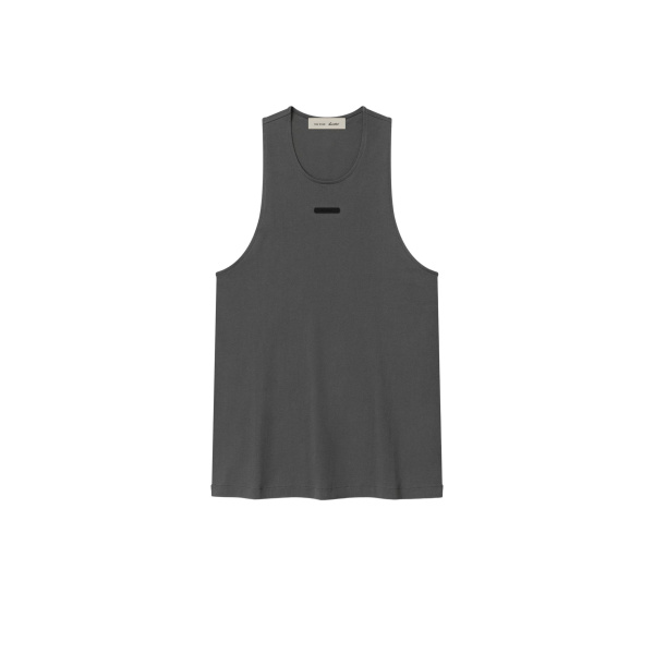 Fear of God Essentials Essential Tank in Iron Grey | Coveti