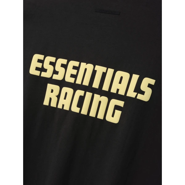 Fear of God Essentials FOG Merch Tee in Washed Vintage Black | T-shirts & vests | Coveti
