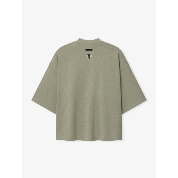 Fear of God Essentials Falcons Merch Tee in Seal Heather | T-shirts & vests | Coveti