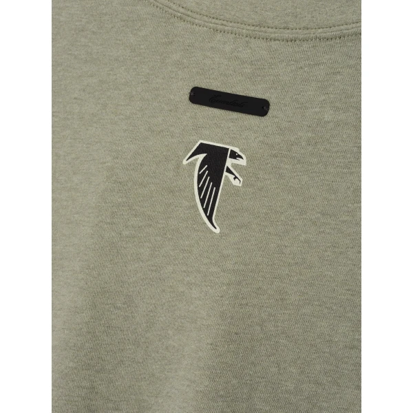Fear of God Essentials Falcons Merch Tee in Seal Heather | T-shirts & vests | Coveti