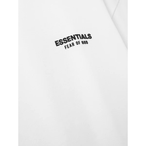 Fear of God Essentials Fall 2026 Classic Tee in Bright White | T-shirts & vests | Coveti
