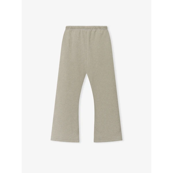 Fear of God Essentials Flare Sweatpant in Washed Seal Heather | Pants | Coveti