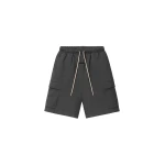 Fear of God Essentials Fleece Cargo Basketball Short in Iron Grey | Coveti