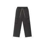 Fear of God Essentials Fleece Cargo Field Pant in Iron Grey | Coveti