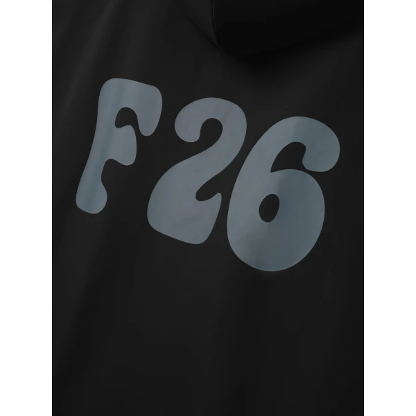 Fear of God Essentials Full Zip Hooded Anorak in Vintage Black | Men Jackets | Coveti