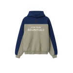 Fear of God Essentials Giants 90s Relaxed Hoodie in Seal Heather | Coveti