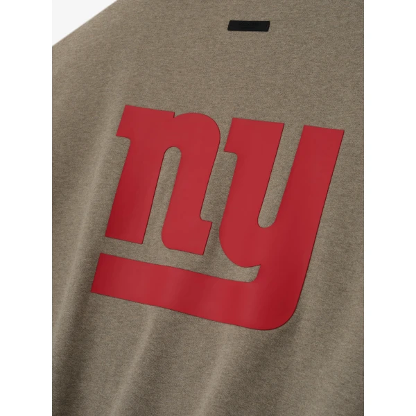 Fear of God Essentials Giants Sport Crewneck in Homestead Heather | Sweatshirts | Coveti