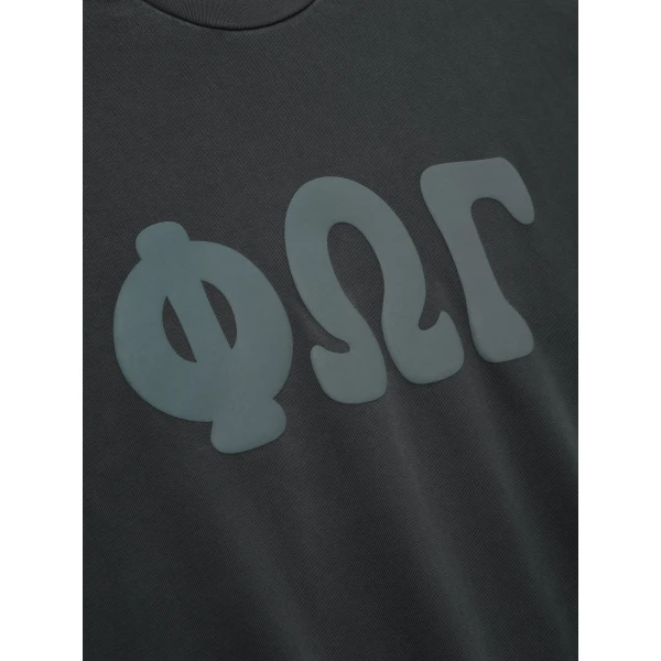 Fear of God Essentials Heavy Jersey Merch Long Sleeve Tee in Washed Iron Grey | T-shirts & vests | Coveti