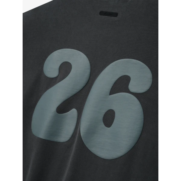 Fear of God Essentials Heavy Jersey Merch Tee Boxy Fit in Washed Iron Grey | T-shirts & vests | Coveti