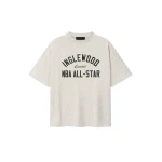 Fear of God Essentials Inglewood x All Star Weekend 2026 90s Tee in Oatmeal Heather | Coveti
