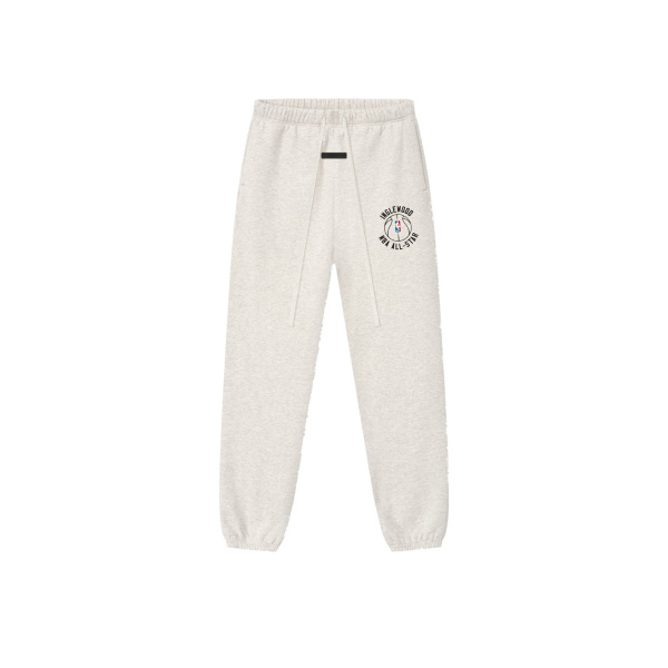 Fear of God Essentials Inglewood x All Star Weekend 2026 Classic Sweatpant in Oatmeal Heather | Coveti