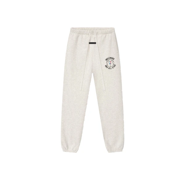 Fear of God Essentials Inglewood x All Star Weekend 2026 Classic Sweatpant in Oatmeal Heather | Coveti