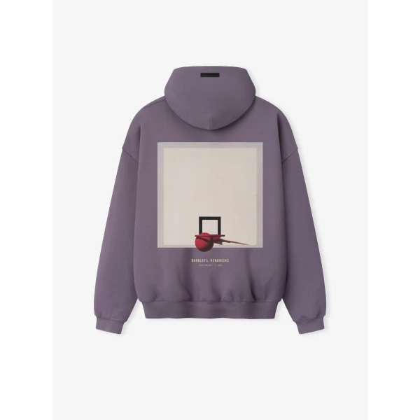 Fear of God Essentials Lakers x Barkley Hendricks 90s Hoodie in Cadet | Sweatshirts | Coveti