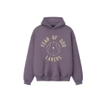 Fear of God Essentials Lakers x Barkley Hendricks 90s Hoodie in Cadet | Coveti