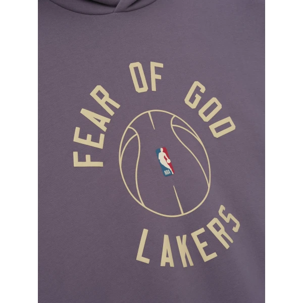 Fear of God Essentials Lakers x Barkley Hendricks 90s Hoodie in Cadet | Sweatshirts | Coveti