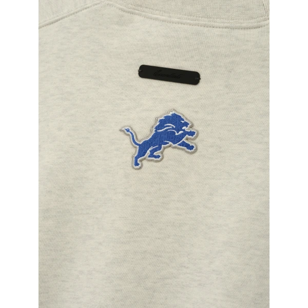 Fear of God Essentials Lions 90s Relaxed Crewneck in Marble Heather | Sweatshirts | Coveti