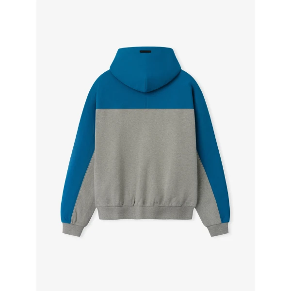 Fear of God Essentials Lions 90s Relaxed Hoodie in Concrete Heather | Sweatshirts | Coveti