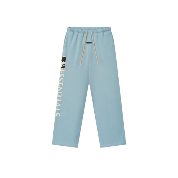 Fear of God Essentials MLB Lounge Sweatpant in Stone Blue | Coveti