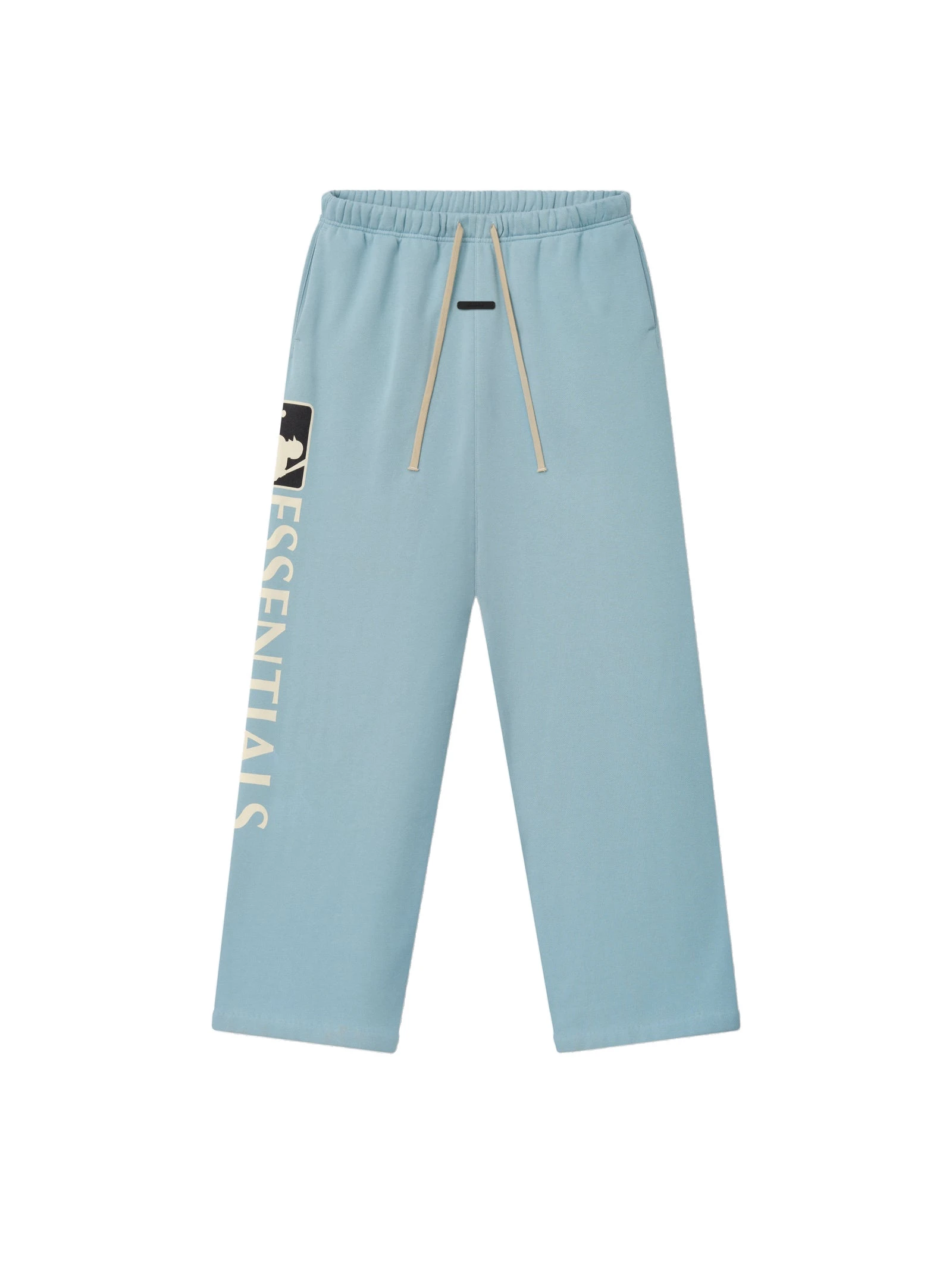 Fear of God Essentials MLB Lounge Sweatpant in Stone Blue Fear of God Essentials MLB Lounge Sweatpant in Stone Blue | Coveti