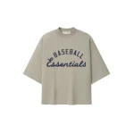 Fear of God Essentials MLB Merch Tee in Seal Heather | Coveti