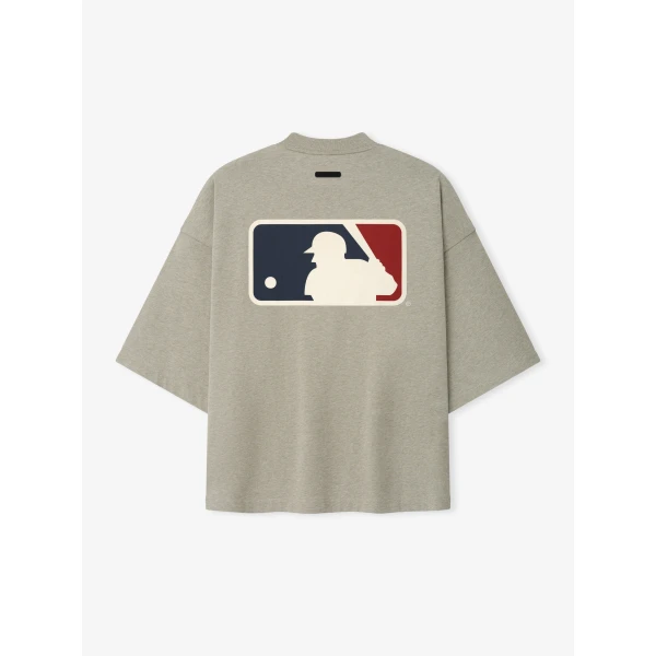Fear of God Essentials MLB Merch Tee in Seal Heather | T-shirts & vests | Coveti