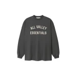 Fear of God Essentials Merch Long Sleeve Tee in Iron Grey | Coveti