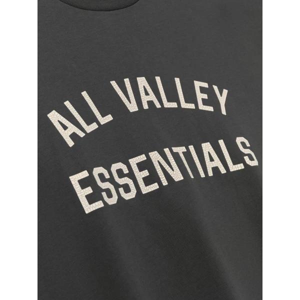 Fear of God Essentials Merch Long Sleeve Tee in Iron Grey | T-shirts & vests | Coveti