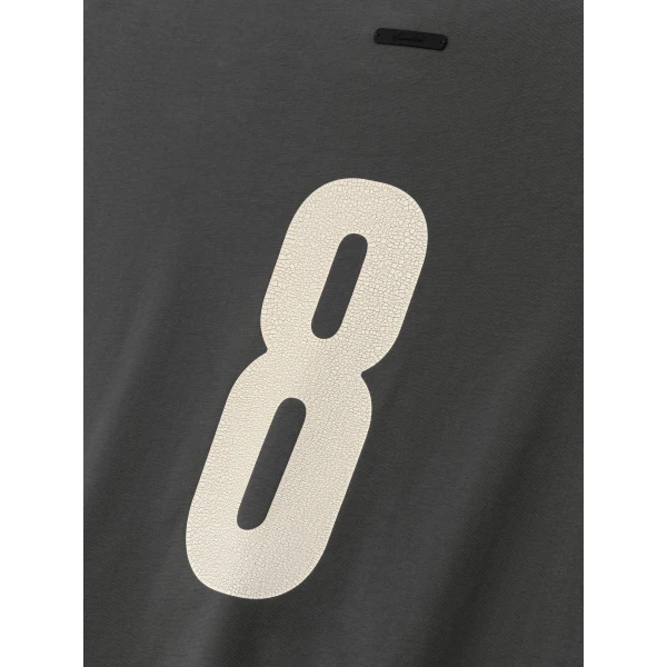 Fear of God Essentials Merch Long Sleeve Tee in Iron Grey | T-shirts & vests | Coveti