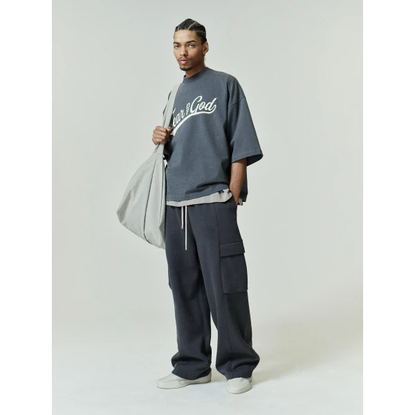Fear of God Essentials Merch Tee Boxy Fit in Iron Grey | T-shirts & vests | Coveti