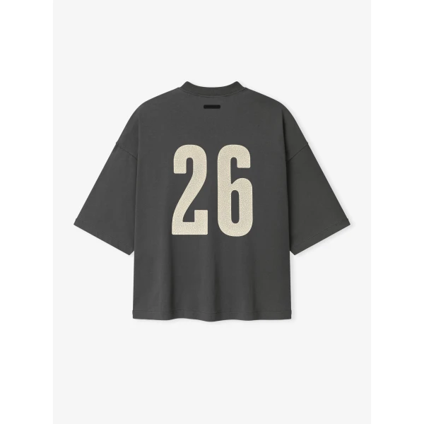 Fear of God Essentials Merch Tee Boxy Fit in Iron Grey | T-shirts & vests | Coveti
