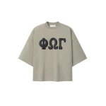 Fear of God Essentials Merch Tee Boxy Fit in Seal Heather | Coveti