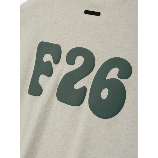 Fear of God Essentials Merch Tee Boxy Fit in Vanilla Heather | T-shirts & vests | Coveti