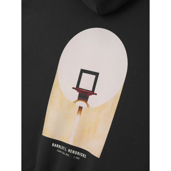 Fear of God Essentials NBA x Barkley Hendricks 90s Hoodie in Faded Black | Sweatshirts | Coveti