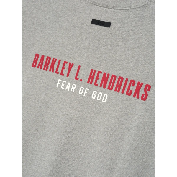 Fear of God Essentials NBA x Barkley Hendricks 90s Tee in Concrete Heather | T-shirts & vests | Coveti