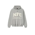 Fear of God Essentials National Sport Hoodie in Concrete Heather | Coveti