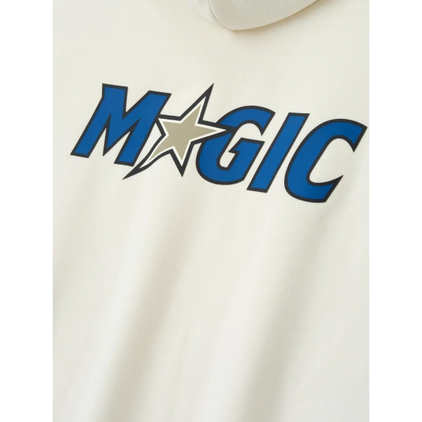 Fear of God Essentials Orlando Magic 90s Hoodie in Cream White | Sweatshirts | Coveti
