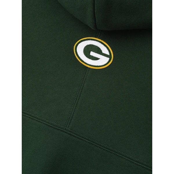 Fear of God Essentials Packers 90s Relaxed Hoodie in Forest | Sweatshirts | Coveti
