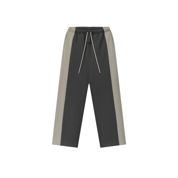 Fear of God Essentials Panelled Lounge Pant in Iron Grey and Seal Heather | Coveti