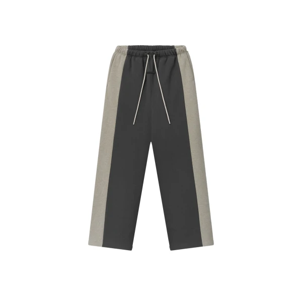 Fear of God Essentials Panelled Lounge Pant in Iron Grey and Seal Heather | Coveti