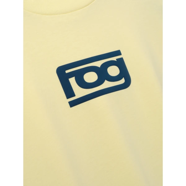 Fear of God Essentials Panelled Modern Tee in Washed Sulphur | T-shirts & vests | Coveti