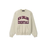 Fear of God Essentials Patriots 90s Relaxed Crewneck in Marble Heather | Coveti