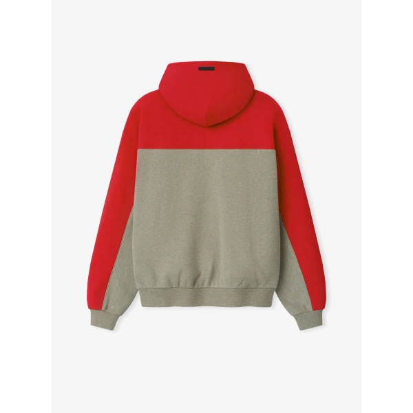 Fear of God Essentials Patriots 90s Relaxed Hoodie in Seal Heather | Sweatshirts | Coveti