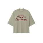 Fear of God Essentials Phillies Merch Tee in Seal Heather | Coveti