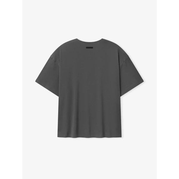 Fear of God Essentials Ponte Modern Tee Relaxed Fit in Iron Grey | T-shirts & vests | Coveti