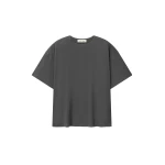 Fear of God Essentials Ponte Modern Tee Relaxed Fit in Iron Grey | Coveti
