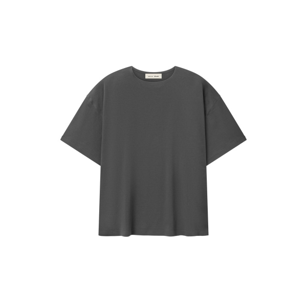 Fear of God Essentials Ponte Modern Tee Relaxed Fit in Iron Grey | Coveti