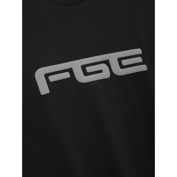 Fear of God Essentials Racing Merch Tee in Washed Vintage Black | T-shirts & vests | Coveti
