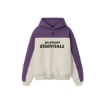 Fear of God Essentials Ravens 90s Relaxed Hoodie in Marble Heather | Coveti